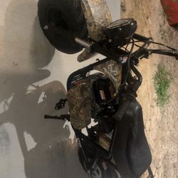 Realtree RT200 Gas Powered 196cc Camo Power Ride-On Mini Bike