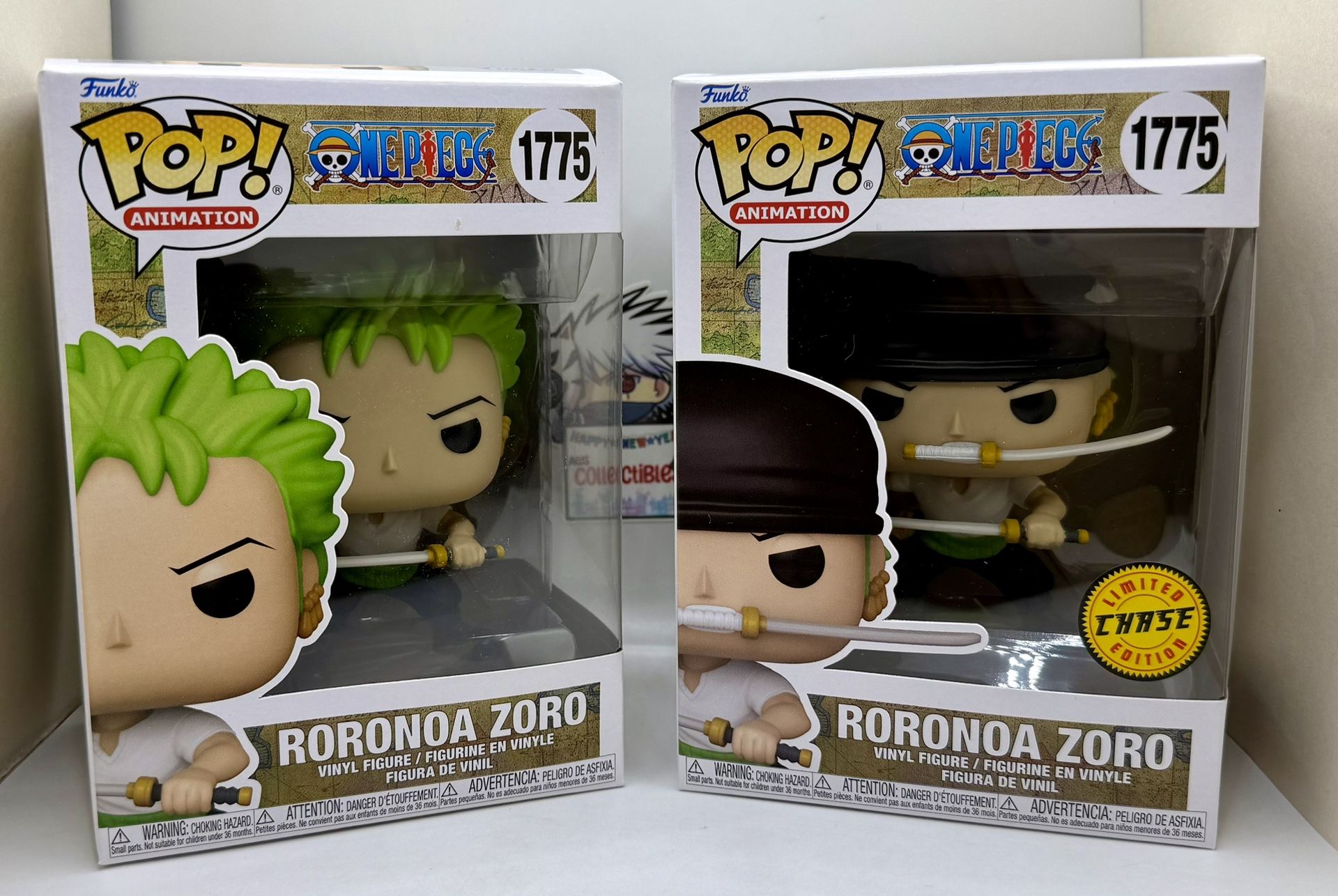 One Piece - Straw Hat Zoro Chase Funko POP! #1775 Bundle