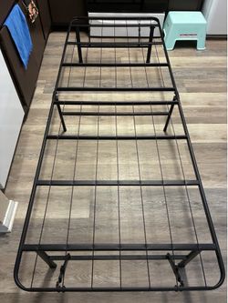 Twin sized metal bed frame