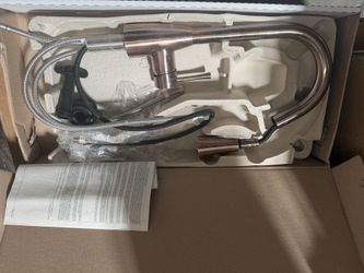 Delta Essa Brushed Gold Touch Kitchen Faucet with Pull Down Sprayer