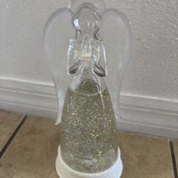 Maria Snow Globe With Lights Large 