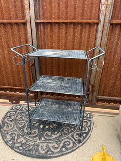Vintage MidCentury / Modern Rolling Bar Cart