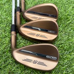 Titleist SM10 Oil Can Wedge Set 48,54,60