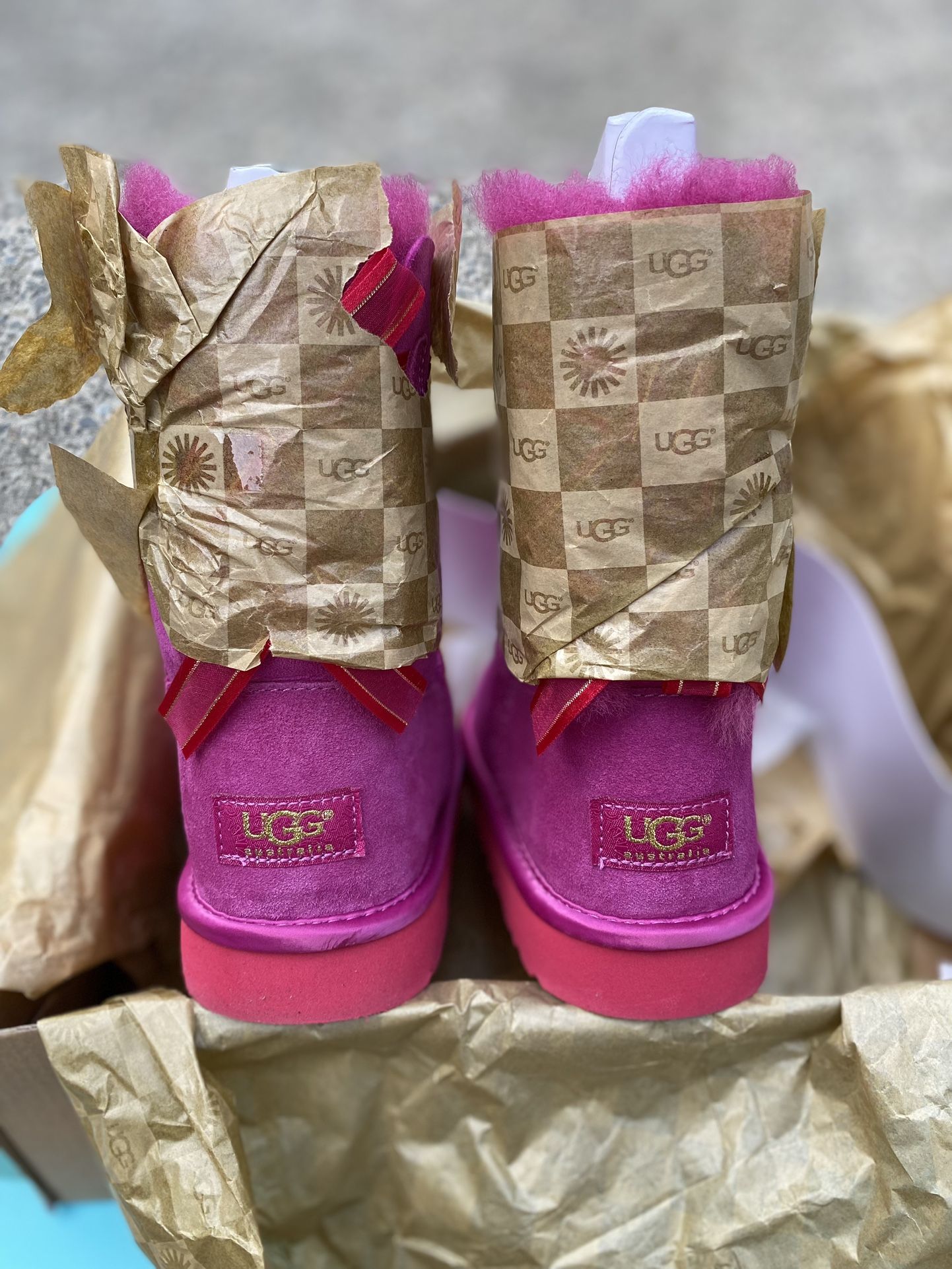 Ugg Pink Bailey Bow Bloom