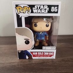 Funko Pop! Vinyl: Star Wars - Han Solo (Snow Gear) #86 Mint In Box
