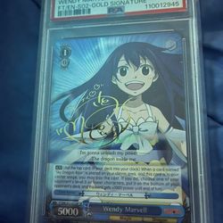 Weiss Schwarz Fairy Tail Wendy Marvell 10 PSA