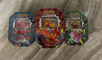 Pokémon TCG Ascended Heroes Tins Set of 3
