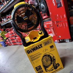 DEWALT 20V MAX CORDLES VARIABLE SPEED FAN TOOL ONLY NEW 