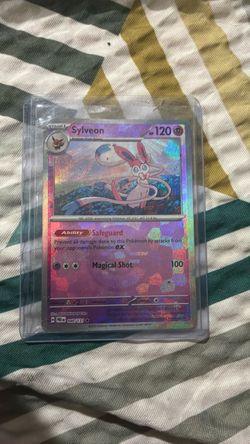 Pokemon sylveon Pokemon card masterball holo