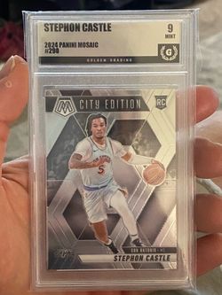 2024 Panini Mosaic Stephon Castle ~ Mint 9