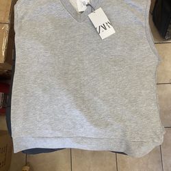 ZARA mens V neck vest 