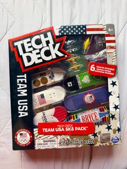 Tech Deck Team USA SK8 Pack 6 Boards