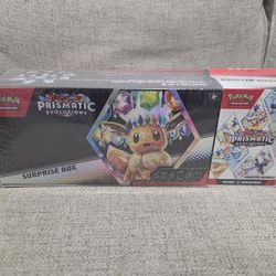 Prismatic Evolutions Surprise Box And Booster Bundle