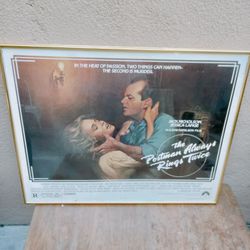 Postman Always Rings Twice. poster