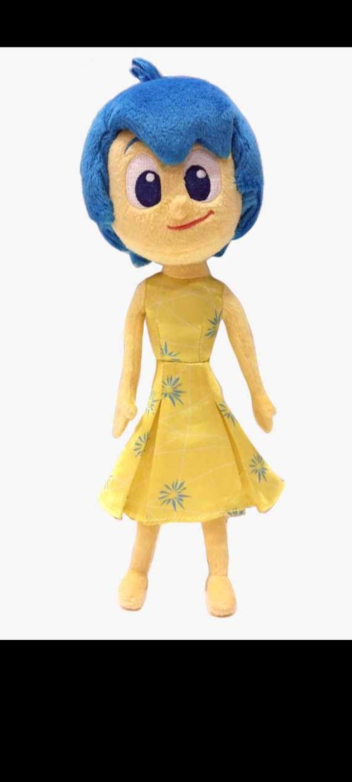 Disney Store Pixar Inside Out JOY 10" Stuffed Plush Doll Toy