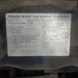 95 Isuzu 4BD2TC AND Transmission For Sale