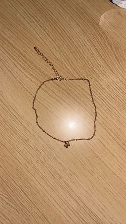 Gold-Tone Butterfly Charm choker