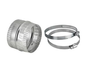 Lambro 4-inch diameter 30 Gauge Galvanized Steel Flexible Duct Connector