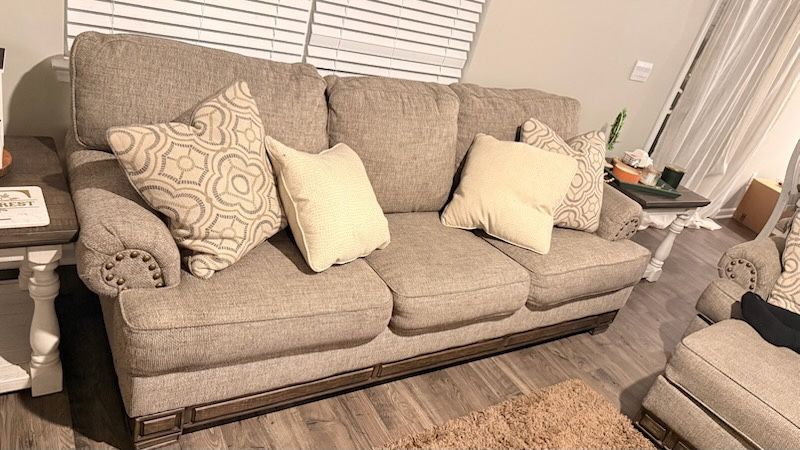 Sofa, Love Seat, Big Chair, and Ottoman
