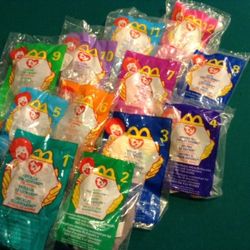 McDonald's Beanie Babies - 1998 and 1999 Complete Set (Read Description)