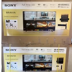 85 Tv $55 Down On Financing Free Delivery Six Month Warranty 85 Sony Smart 4K Full Array Led Tv 120 Hz
