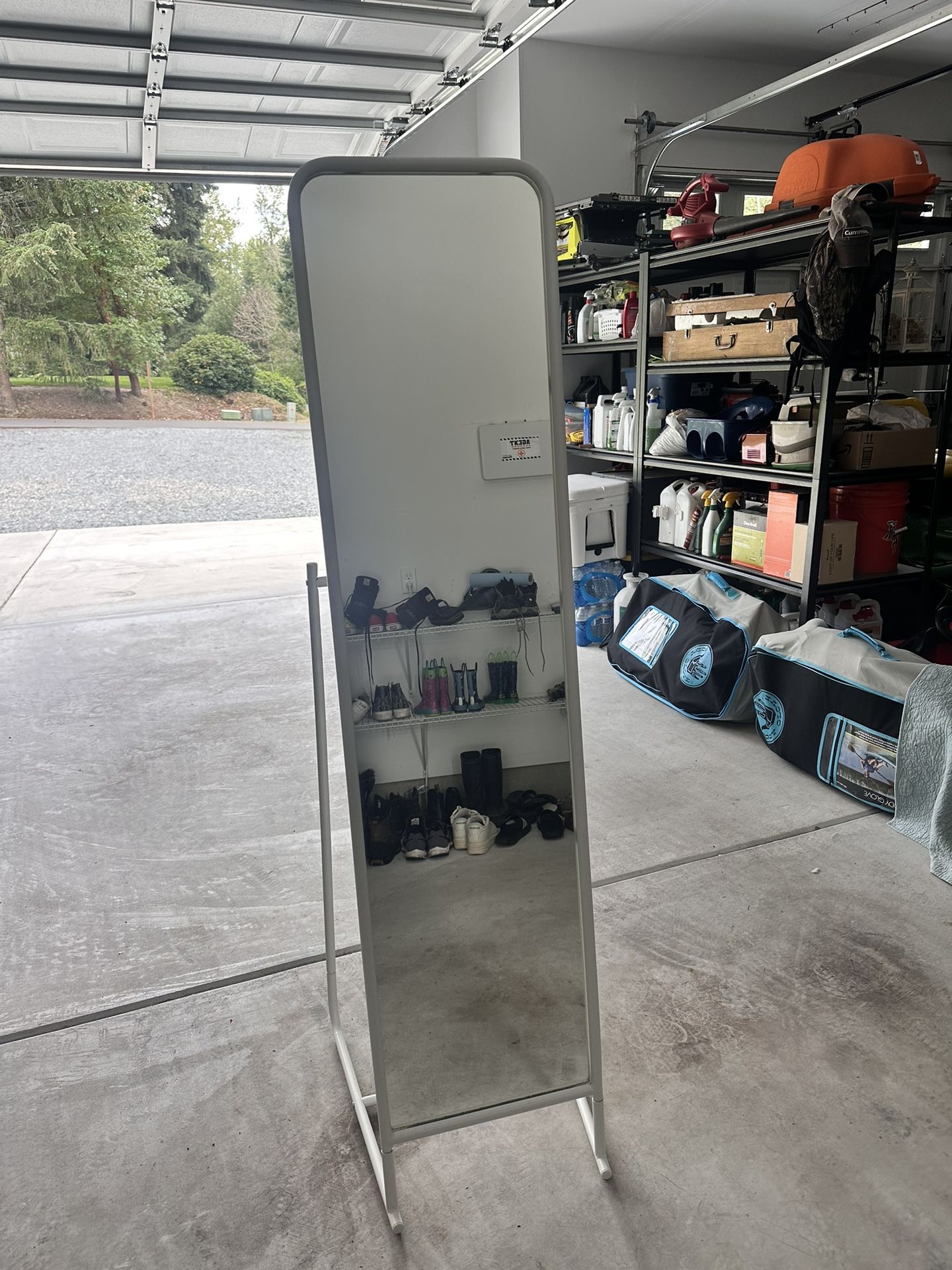 Ikea KNAPPER floor mirror