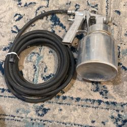 SPRAY-IT THOMAS Industries vintage paint spray gun And Hose 