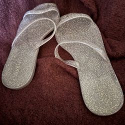 Ladies Jelly Flats