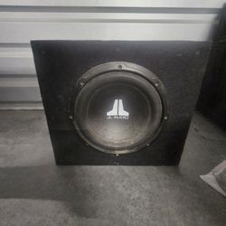 10'' JL Subwoofer With Box