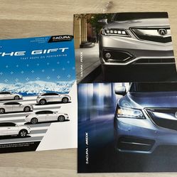 Original Car Sales Brochure Catalog collectors Acura MDX and RDX