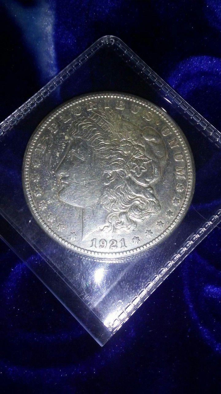 1921 SILVER MORGAN S
