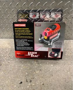 Craftsman 4-in-1 Level with Laser Trac, leveling tool ..  brand new in box .. $50
