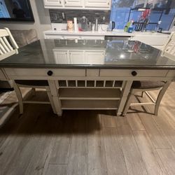 Breakfast dining Table With Chairs 