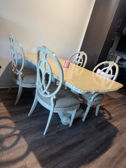 Beautiful hand carved European solid table