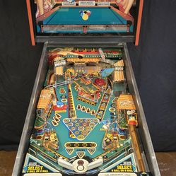 Pool Sharks Pinball Machine (Bally) 1990