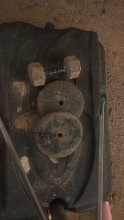 Dumbells and plates