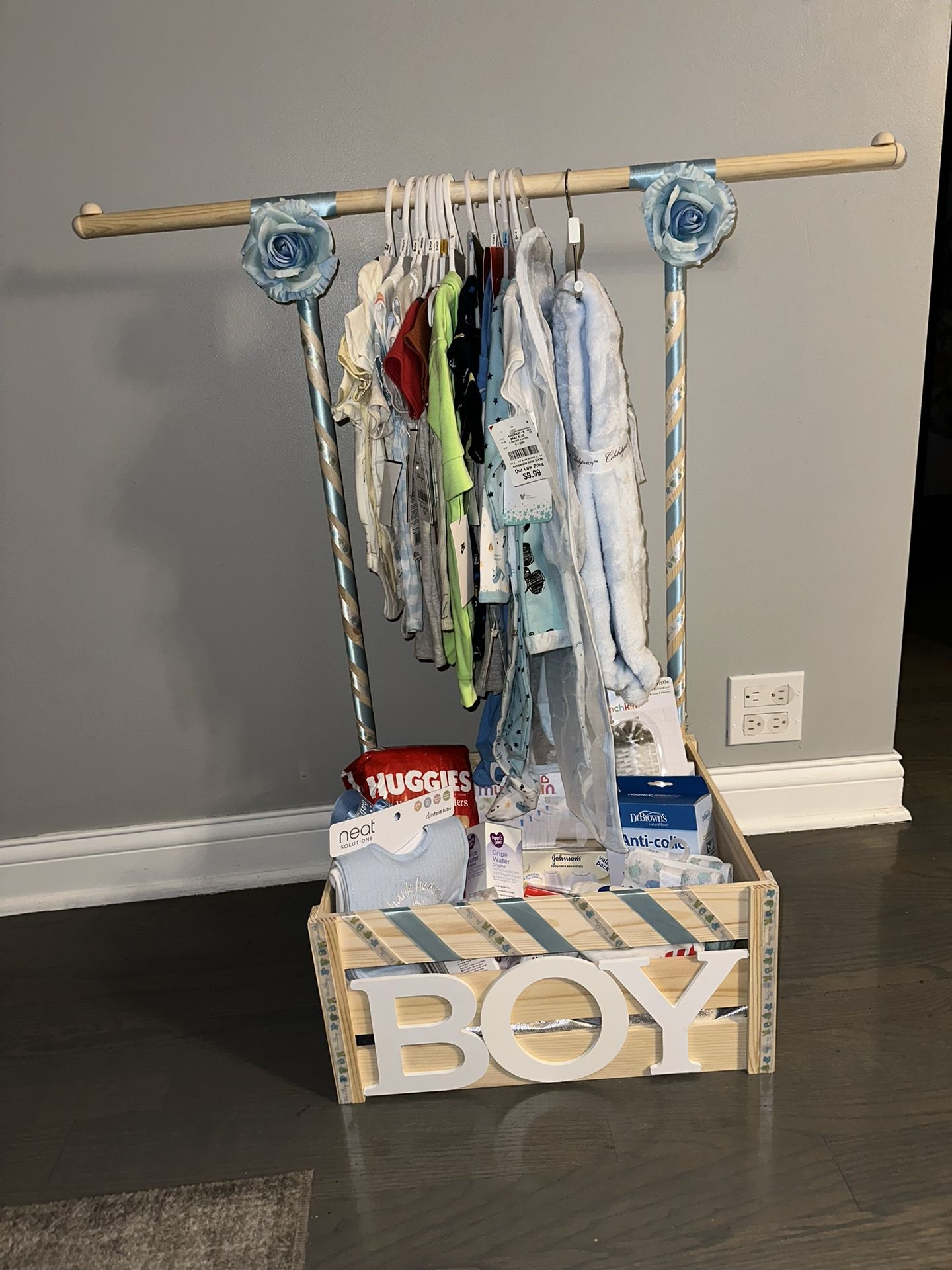 Baby Boys Crate Closet 