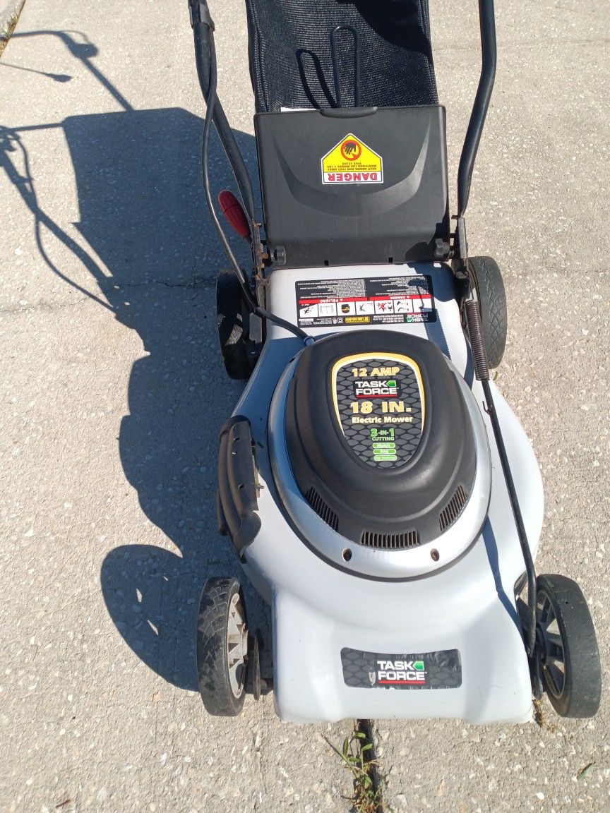 Task force 2025 electric lawn mower