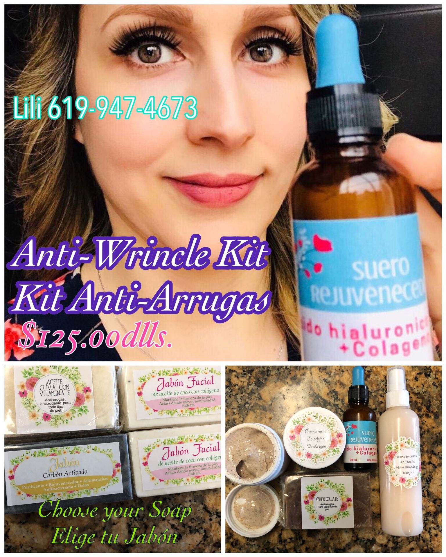 Crema Rosita la Original de Obregon 100%Orgánica Products without chemicals and parabens
