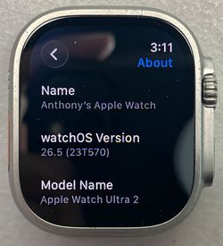 Apple Watch Ultra 2 49mm 64GB GPS+Cellular (unlocked) ~ 96% Battery Health