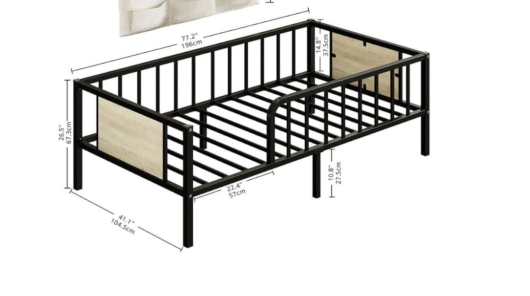 LIKIMIO Twin Bed Frame