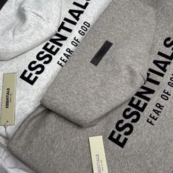 Essentials hoodie – $65  (brand new)