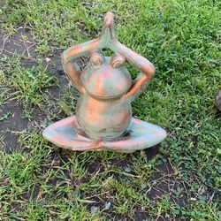 Yard Art Frog