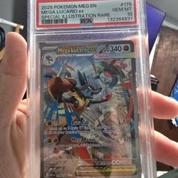 PSA 10 Mega Lucario Ex