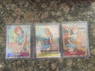 One piece tcg nami cards