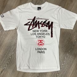 stussy clot tee size small