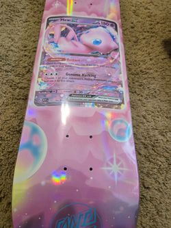 Pokemon Mew EX x Santa Cruz Skateboard
