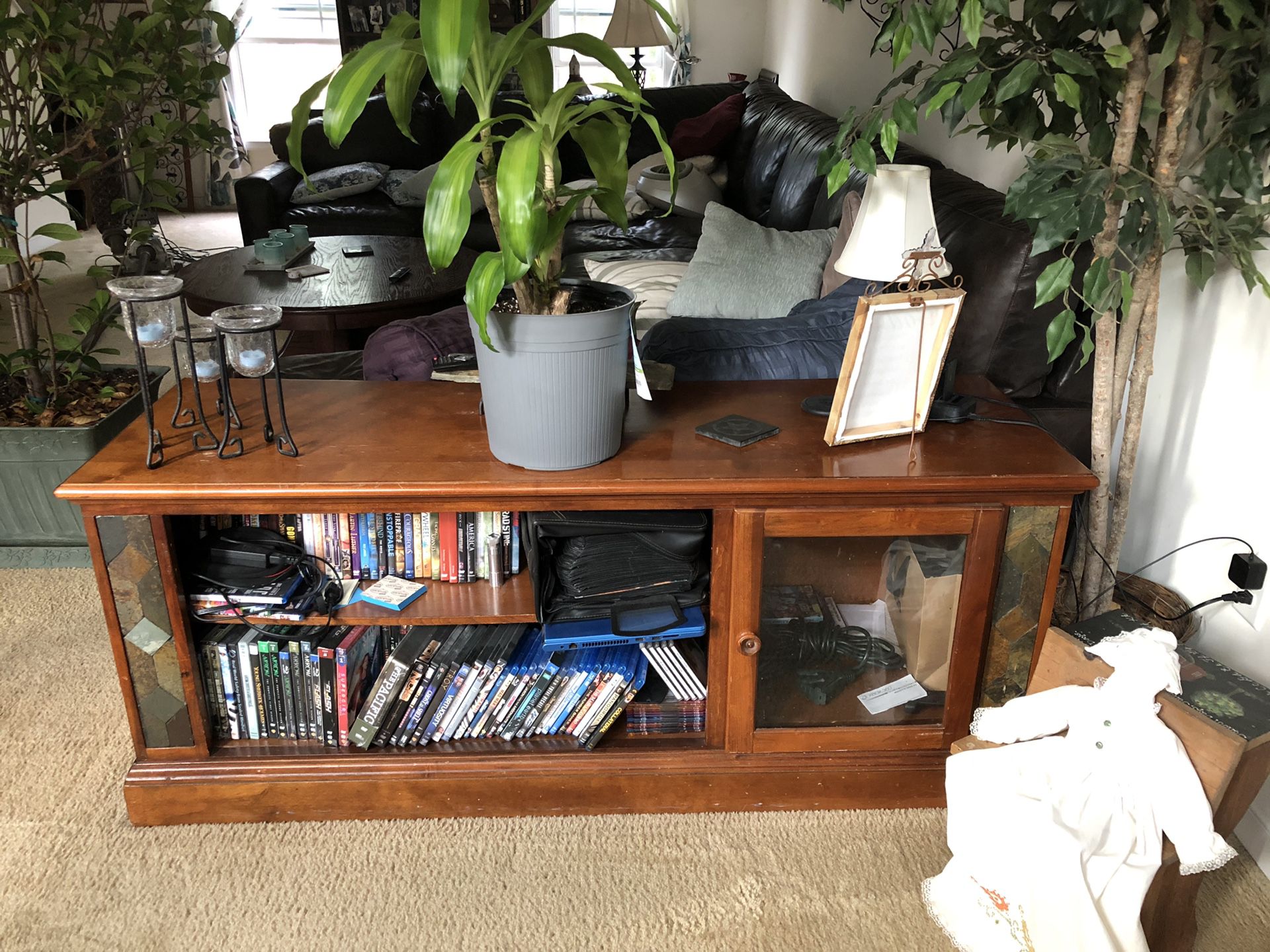 Side Table/TV Component Stand