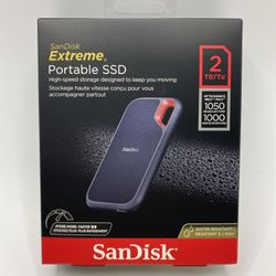 SanDisk 2TB, External,2.5 inch (SDSSDE61-2T00-G25) Solid State Drive