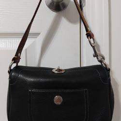Coach Small  Leather Shoulder Bag
